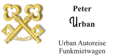 Peter Urban  Urban Autoreise Funkmietwagen